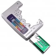 Battery Tester Checker C AA AAA D N 9V 1.5V ButtonCell Batteries 710-110 eTop