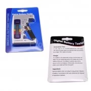 Battery Tester Checker C AA AAA D N 9V 1.5V ButtonCell Batteries 710-110 eTop
