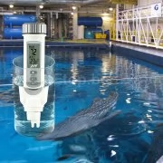 Водоустойчив pH метър и термометър + автоматично калибриране 868-5 eTop