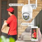 Безжична PTZ WIFI охранителна камера 5MP за видеонаблюдение Cam007