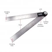 Digital Angle Finder Meter Protractor Ruler 360° 600mm AG-300D eTop