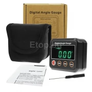 Цифров инклинометър с магнитна основа, LED дисплей AGF-320