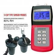 Multi-function Thermo Anemometer CUP speed air Weather AM-4836C eTop