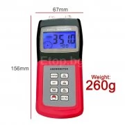 Multi-function Thermo Anemometer CUP speed air Weather AM-4836C eTop
