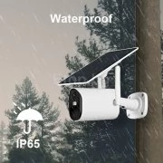 Соларна WIFI безжична управляема HD камера за видеонаблюдение с голяма батерия Cam006