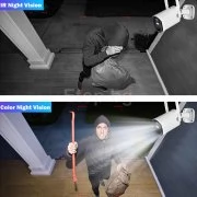 Соларна WIFI безжична управляема HD камера за видеонаблюдение с голяма батерия Cam006
