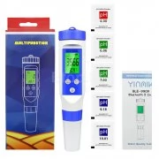 Tестер за измерване на pH, TDS, EC, соленост и температура, bluetooth BLU-001