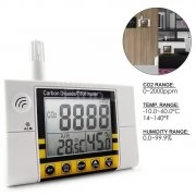 CO22 Wall-Mount Indoor Air Quality Monitor Temperature Humidity RH CO2 CO22