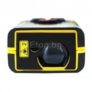 Digital Laser Distance Meter 70m (229ft) Handheld Range Finder Area & Volume Measuring Tools Meter Tester with Backlight and Spirit Bubble Level, ±1mm accuracy DIS-61 eTop