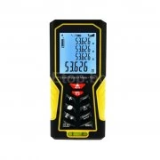 Digital Laser Distance Meter 70m (229ft) Handheld Range Finder Area & Volume Measuring Tools Meter Tester with Backlight and Spirit Bubble Level, ±1mm accuracy DIS-61 eTop