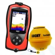 Безжичен сонар Lucky с цветен дисплей, българско меню FF-1108-1CWLA Lucky Fish Finders