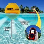 Безжичен сонар Lucky с цветен дисплей, българско меню FF-1108-1CWLA Lucky Fish Finders