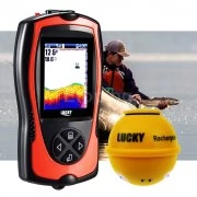 Безжичен сонар Lucky с цветен дисплей, българско меню FF-1108-1CWLA Lucky Fish Finders