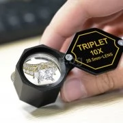 Бижутерска лупа 10х увеличение GEM-250 eTop