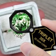 Бижутерска лупа 30х увеличение GEM-253 eTop