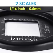 Бижутерска лупа с 30x увеличение, UV и LED светлини GEM-309
