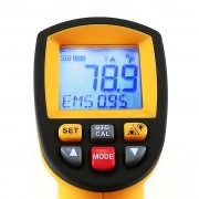 Digital 50:1 Infrared Thermometer 0.1~1 EM Pyrometer 2102°F IR-G1150A eTop