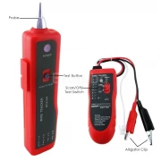 Network LAN or Telephone Cable Wire Tracker Open Circuit Tester N03NF-806R eTop