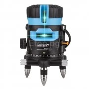 3D лазерен нивелир с 5 линии - зелен цвят обхват 25м NOYAFA 5 lines 3D lazer level machine Green Beam 360 tool 12 4D rotary laser levels NF-15T