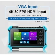 Тестер с монитор за тестване на камера за наблюдение 4K NF-715 NOYAFA