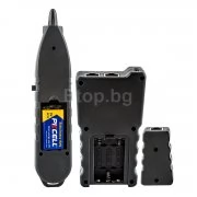 NOYAFA NF-8209 LCD Display Measure Length Lan Cable POE Wire Checker Cat5 Cat6 Lan Test Network Tool Scan Line Wiremap Tester NF-8209