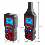 Noyafa NF-826 Wire Tracker Portable Telephone Cable Locator Underground Pipe Detector Professional Cable Finder NF-826
