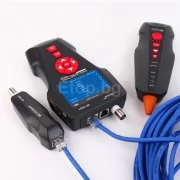 Кабел тестер за мрежови, телефонни, RJ45, RJ11, BNC кабели, POE, PING, Cat 7 NF-8601 NOYAFA