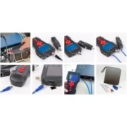 Кабел тестер за мрежови, телефонни, RJ45, RJ11, BNC кабели, POE, PING, Cat 7 NF-8601 NOYAFA