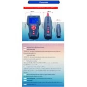 Кабел тестер за мрежови, телефонни, RJ45, RJ11, BNC кабели, POE, PING, Cat 7 NF-8601 NOYAFA
