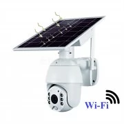 Соларна WIFI безжична управляема HD камера за видеонаблюдение със слот за карта памет Cam002