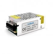 Захранване за LED лента 12VDC, 25W, 2А, Стандартен метален корпус S-25-12
