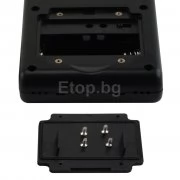In/Out Temperature Wireless Weather Station DCF Radio Controlled Clock 2 Sensor S08S3318BL 2S eTop