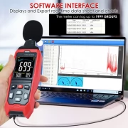 Шумомер, звуков регистратор, A / C / Z претегляне, обхват 30 ~ 130 dB Шумомер, звуков регистратор, A / C / Z претегляне, обхват 30 ~ 130 dB SLM-390