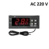 Температурен контролер, термостат с 1 сензор, терморегулатор на 220V 10A