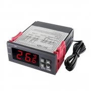 Температурен контролер, термостат с 1 сензор, терморегулатор на 24V 10A STC-1000-24V