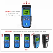 Gauss EMF ELF Meter Detector Electromagnetic Field mG T91 eTop
