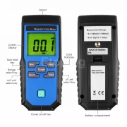 Gauss EMF ELF Meter Detector Electromagnetic Field mG T91 eTop