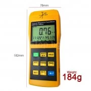 3-Axis Gaussmeter EMF ELF Magnetic Field Gauss Meter 2000mG T92 eTop