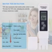 3 в 1 Тестер за електропроводимост (ЕС), TDS и температура TDS001 eTop