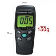 Уред за измерване на слънчева енергия и радиация Solar Power Meter BTU/(ft2*h) W/m2 Radiation Energy Cell Tester T206 eTop