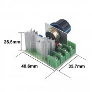 2000W High Power Thyristor Electronic Voltage AC 220V Regulator Dimming Speed Temperature Regulation control switch FRP2KW220V