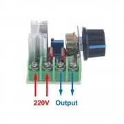 2000W High Power Thyristor Electronic Voltage AC 220V Regulator Dimming Speed Temperature Regulation control switch FRP2KW220V