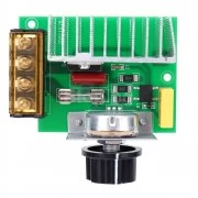 4000W High Power Thyristor Electronic Voltage AC 220V Regulator Dimming Speed Temperature Regulation control switch FRP4KW220V