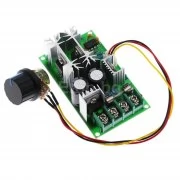 Контролер за постояннотоков мотор PWM DC 1200W, 10-60VDC PWM20A OEM