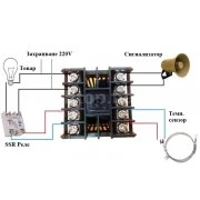 Digital PID Intelligent Temperature Controller Universal, SSR Output REX-C100SSR