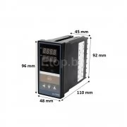 Digital PID Intelligent Temperature Controller Universal, Relay Output REX-C400