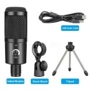 USB Microphone For Laptop, PC, Recording, Studio, Streaming, Karaoke USBMic eTop
