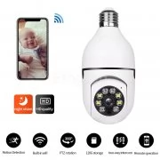 Панорамна куполна WIFI камера тип Крушка 1080P Full HD Cam009