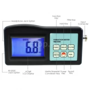 Цифров виброметър с LCD дисплей, тестови анализиращ уред VM-6360 eTop