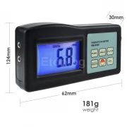 Цифров виброметър с LCD дисплей, тестови анализиращ уред VM-6360 eTop